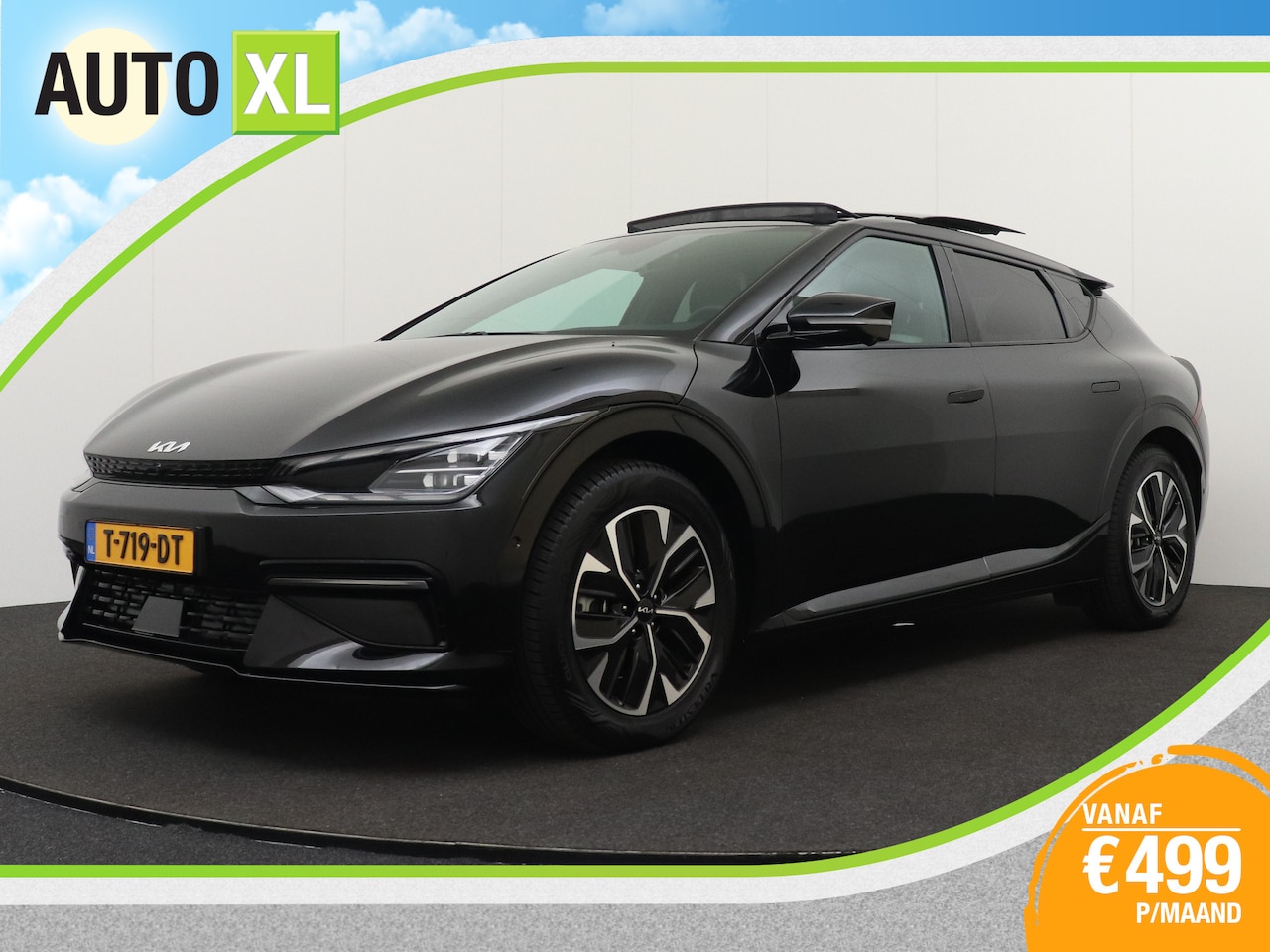 Kia EV6 - GT-Line 77.4 kWh Warmtepomp Schuif-/kanteldak Trekhaak 19'LMV - AutoWereld.nl