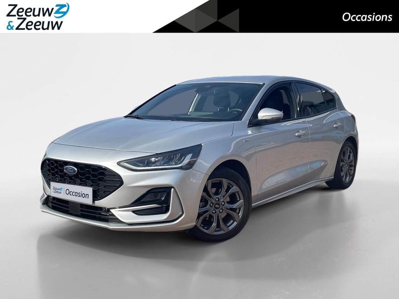 Ford Focus - 1.0 EcoBoost Hybrid ST-Line *Automaat*Navi+Camera*Climate Control*Carplay*Lm.Velgen*ST Lin - AutoWereld.nl