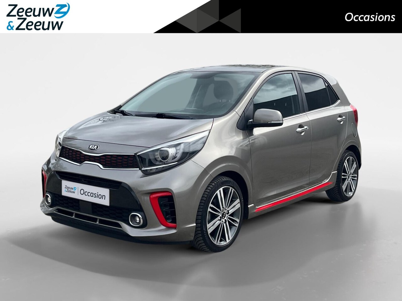Kia Picanto - 1.0 T-GDI GT-Line | 100 PK | Navigatie | Climate Control | Cruise Control | Parkeercamera - AutoWereld.nl