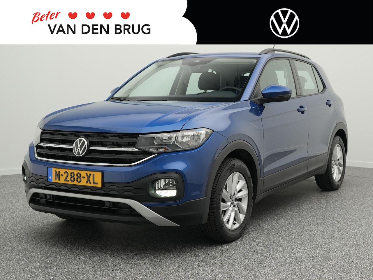 Volkswagen T-Cross - 1.0 TSI 95pk Life | Trekhaak | Navigatie | Adaptieve Cruise Control | Parkeersensoren | - AutoWereld.nl