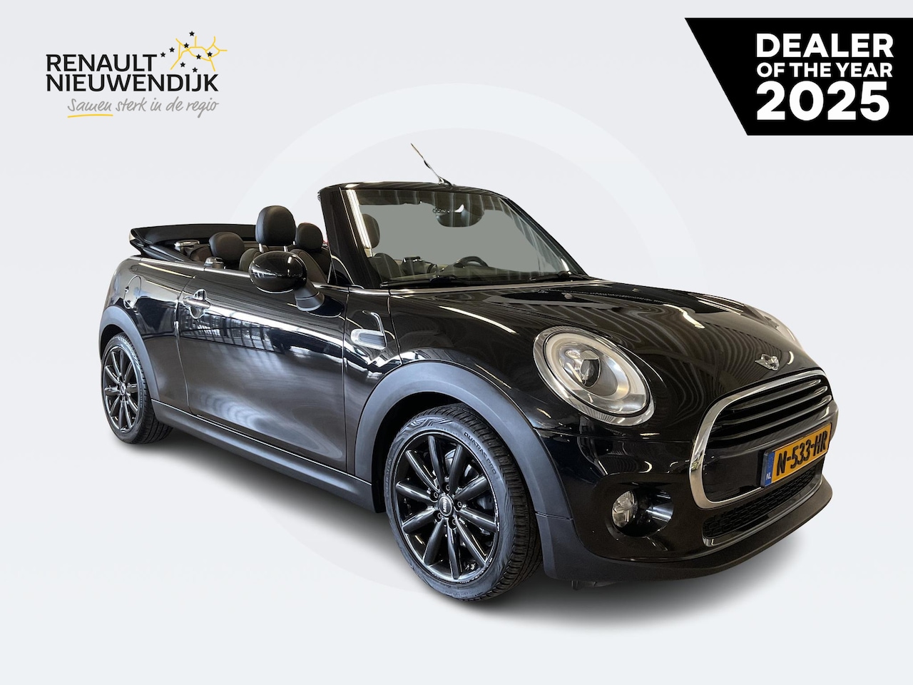 MINI Cabrio - 1.5 Cooper CABRIO AUTOMAAT Chili Serious Business AUTOMAAT / NAVIGATIE / CLIMATE CONTROLE - AutoWereld.nl