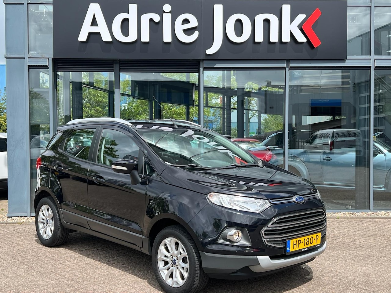 Ford EcoSport - 1.0 EcoBoost Titanium | CRUISE CONTROL | CLIMATE CONTROL | HALF LEDER | WINTERSET | 16 INC - AutoWereld.nl