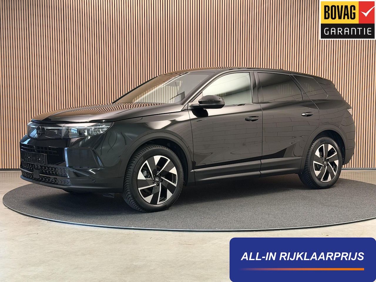 Opel Grandland - 1.2 Turbo Hybrid 145PK Aut GS | Head-Up | 360 Camera | Navi | LED | 19 Inch | Stoel- Stuur - AutoWereld.nl