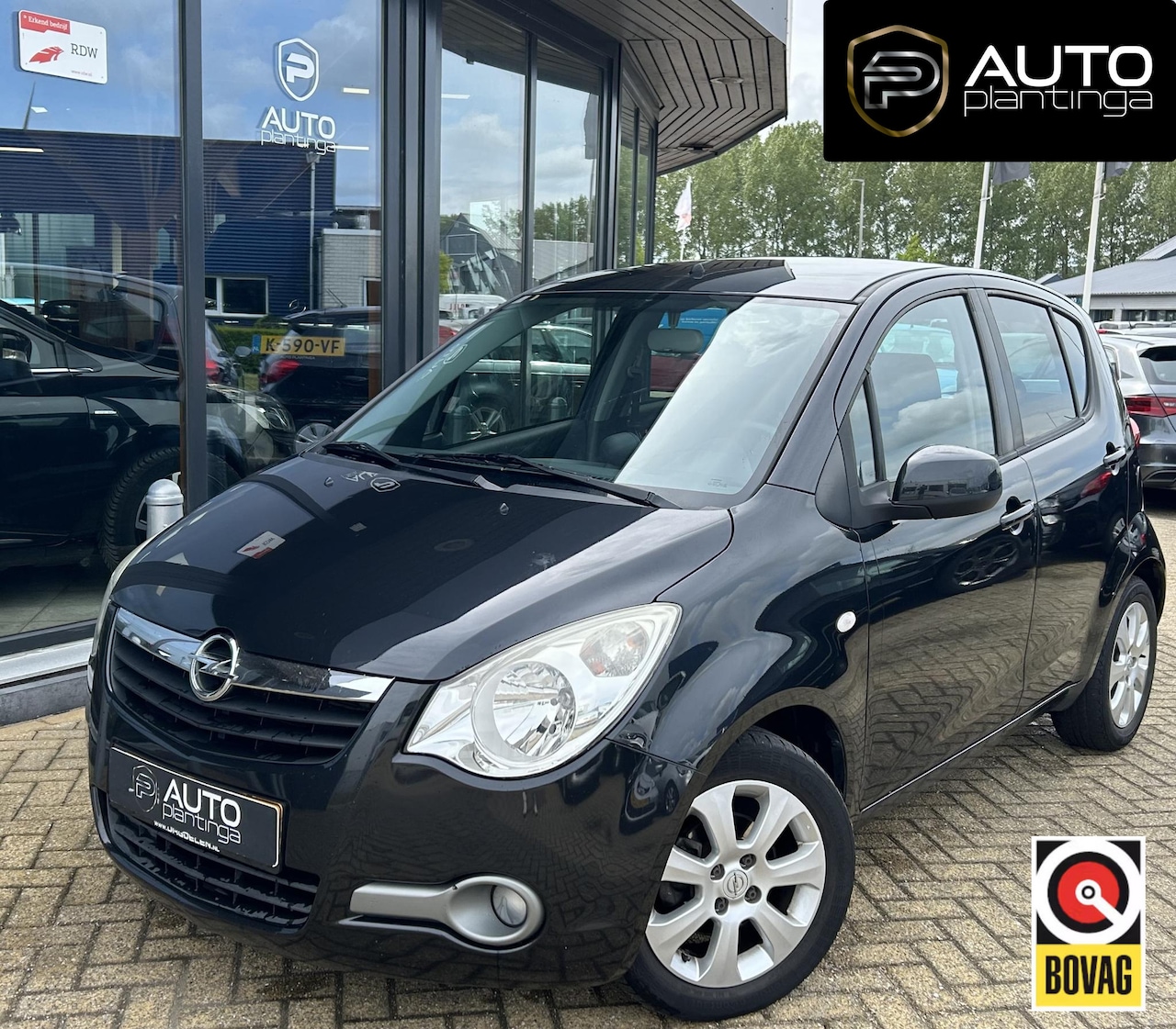 Opel Agila - 1.2 Enjoy | Nette Staat | NL AUTO | Hoge Instap | Airco | 5 Deurs | 2 Sleutels | - AutoWereld.nl
