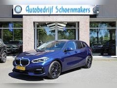 BMW 1-serie - 118i High Executive STOELVERWARMING 18"LMV CRUISE NAVI 2xPDC CLIMA HALFLEER M-STUUR