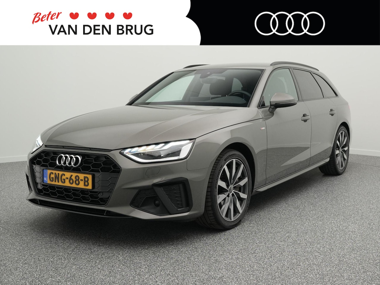 Audi A4 Avant - S-Line 40 TFSI 204 PK | LED | Black Style | Stoelverwarming | Adaptieve Cruise Control | A - AutoWereld.nl
