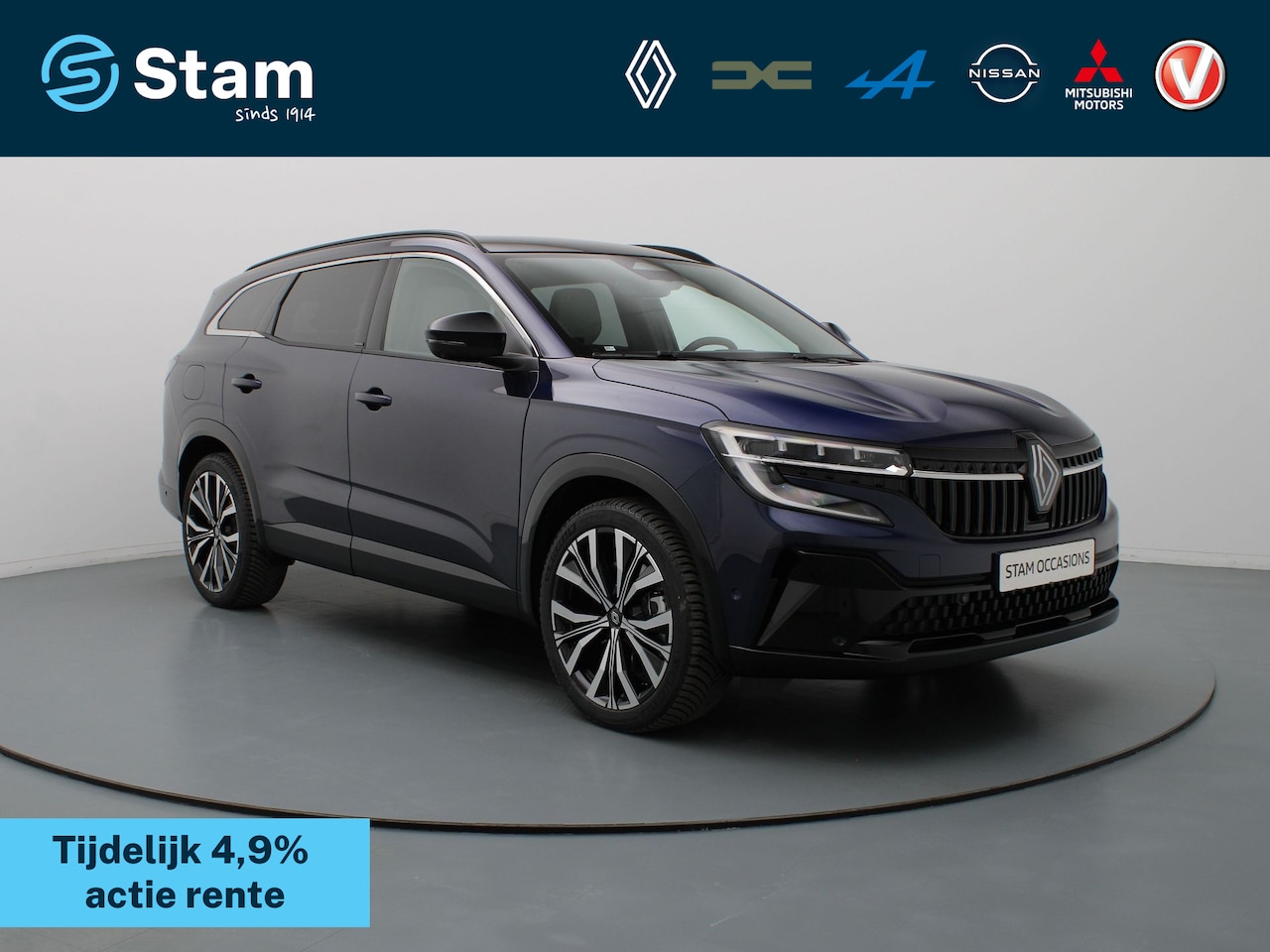 Renault Espace - Iconic full hybrid E-Tech 200pk 7 zitplaatsen Pack Harman Kardon premium sound / Panoramis - AutoWereld.nl