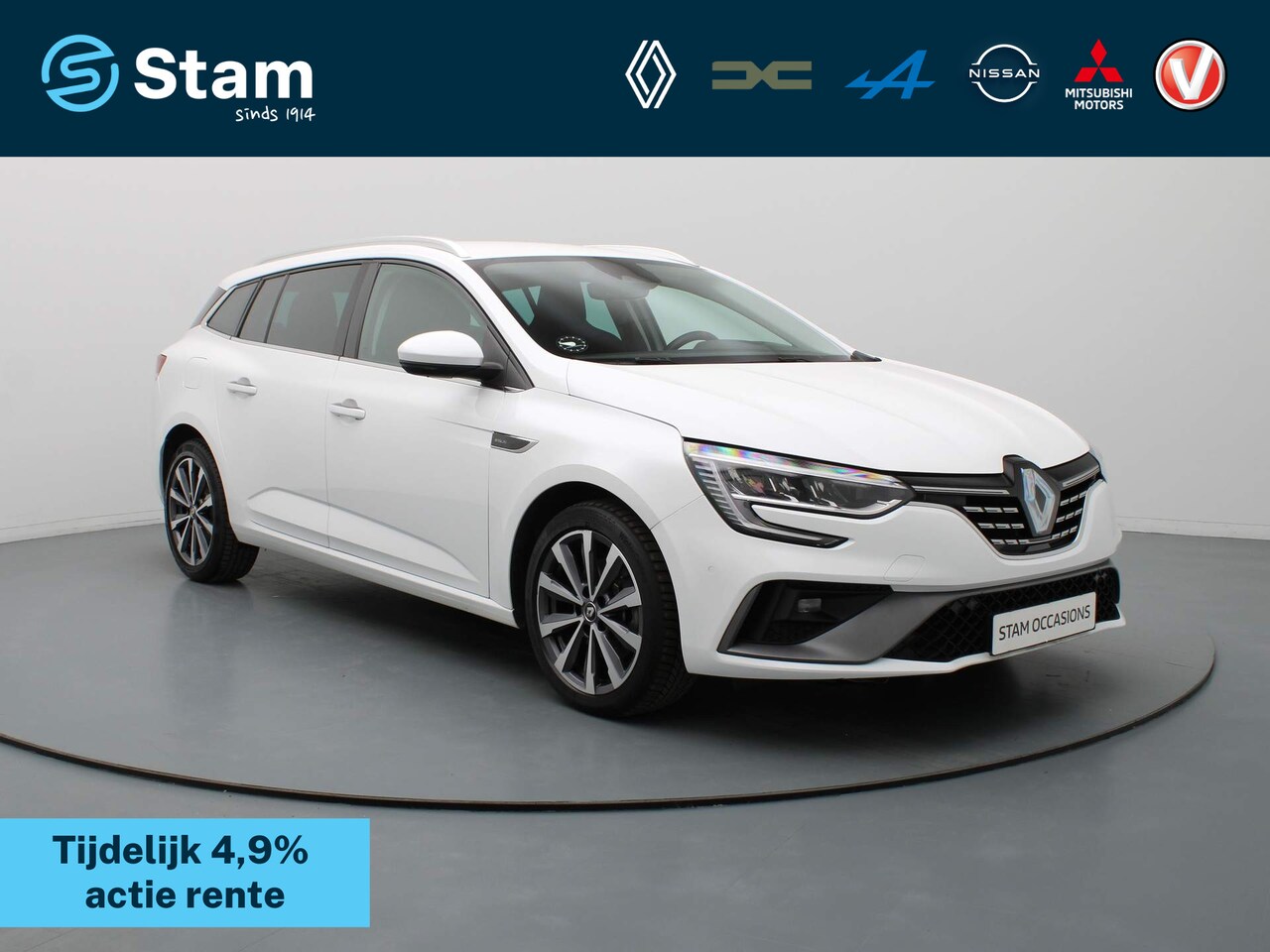 Renault Mégane E-Tech - Estate Plug-In Hybrid 160pk R.S. Line Head-Up | Camera | Adapt. Cruise | Parkeersens. v+a - AutoWereld.nl