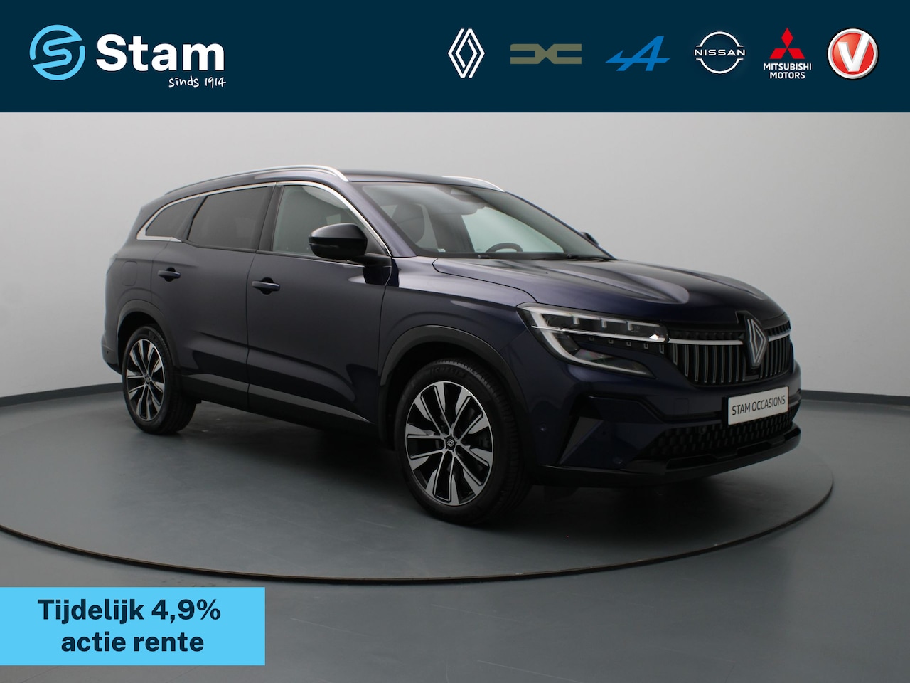 Renault Espace - E-Tech Hybrid 200pk techno 7-Pers. 360° camera | Climate | Navi | Parksens. v+a | Trekhaak - AutoWereld.nl