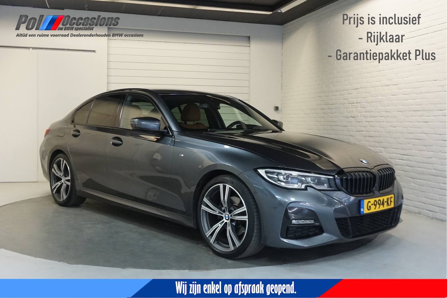 BMW 3-serie - 320i M-Pakket | Carplay | 19 inch | Dealeronderhouden | NAP - AutoWereld.nl