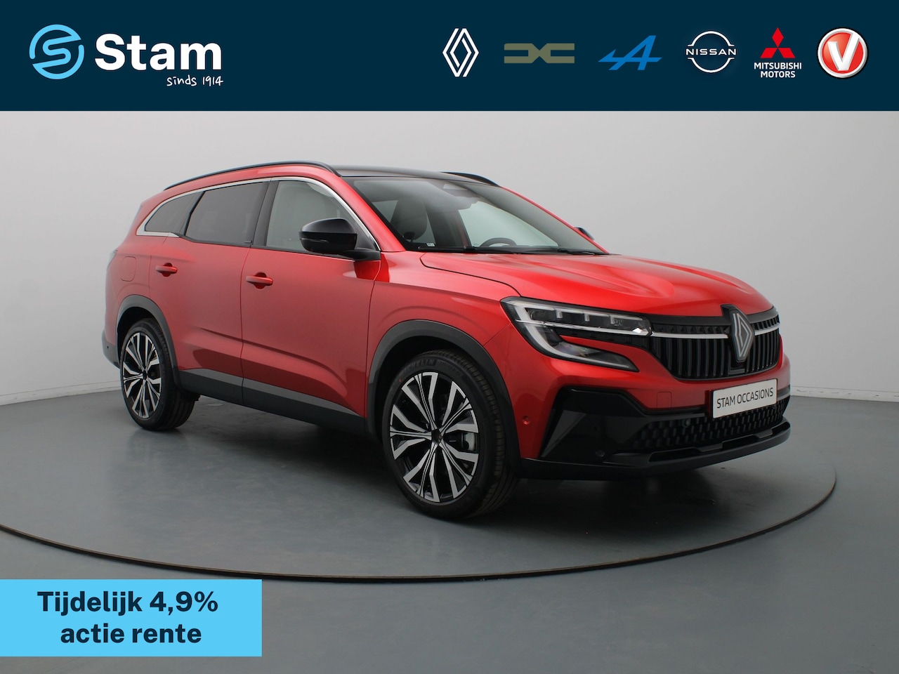 Renault Espace - 200pk E-Tech full hybrid iconic 7p. Automaat Harman Kardon | Head-Up | 360° Camera | Adapt - AutoWereld.nl