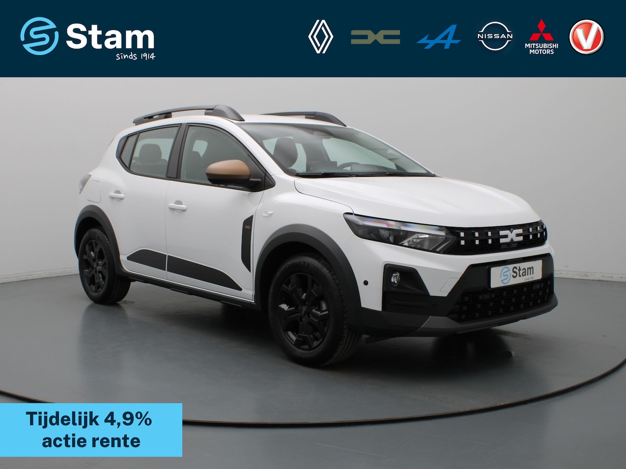 Dacia Sandero Stepway - TCe 110pk limited edition Camera | Cruise | Navi | Parkeersens. v+a - AutoWereld.nl