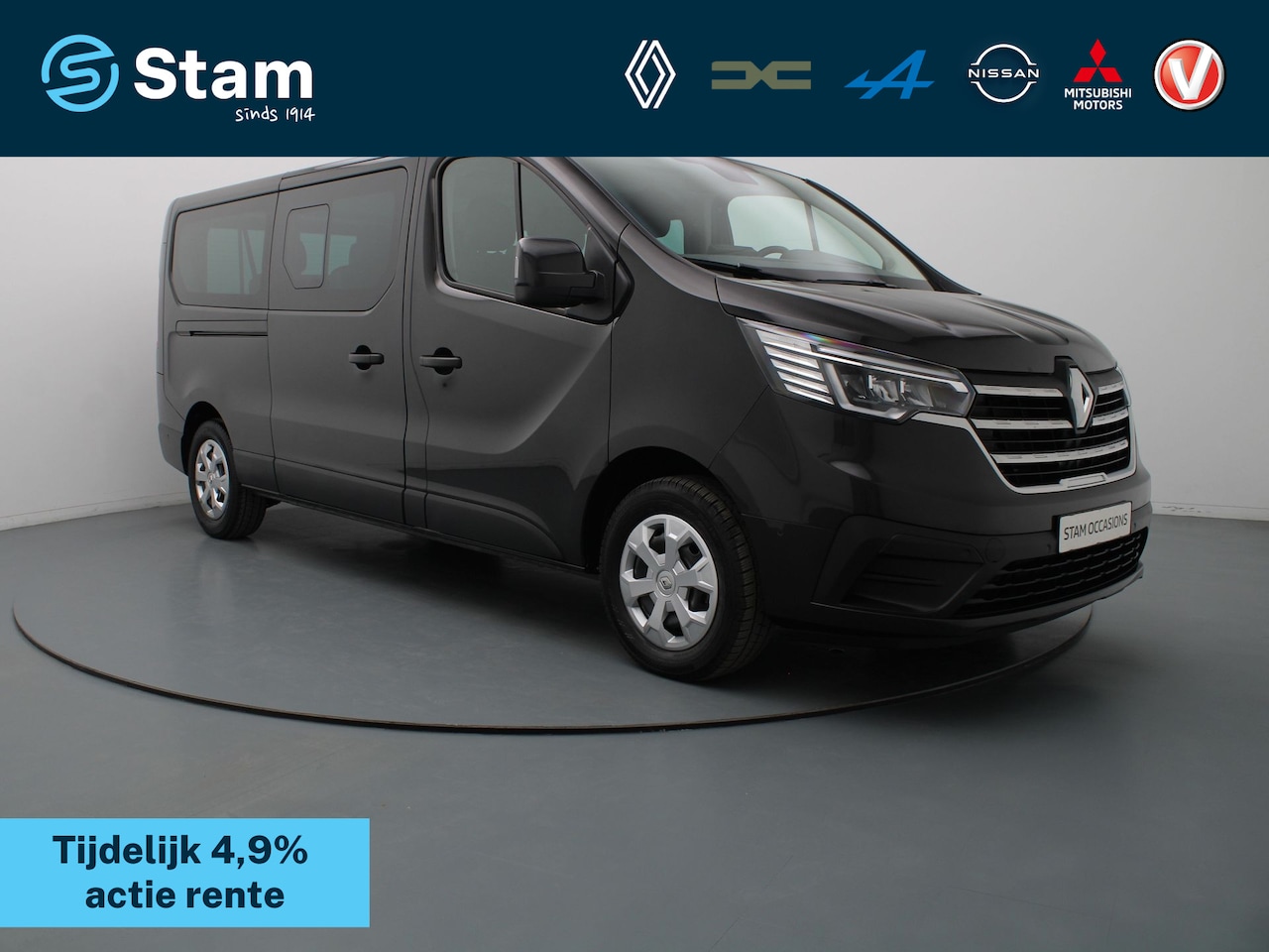 Renault Trafic Passenger - dCi 110pk Grand Zen 9-persoons Camera | Cruise | Carplay | Navi | Parkeersens. v+a - AutoWereld.nl