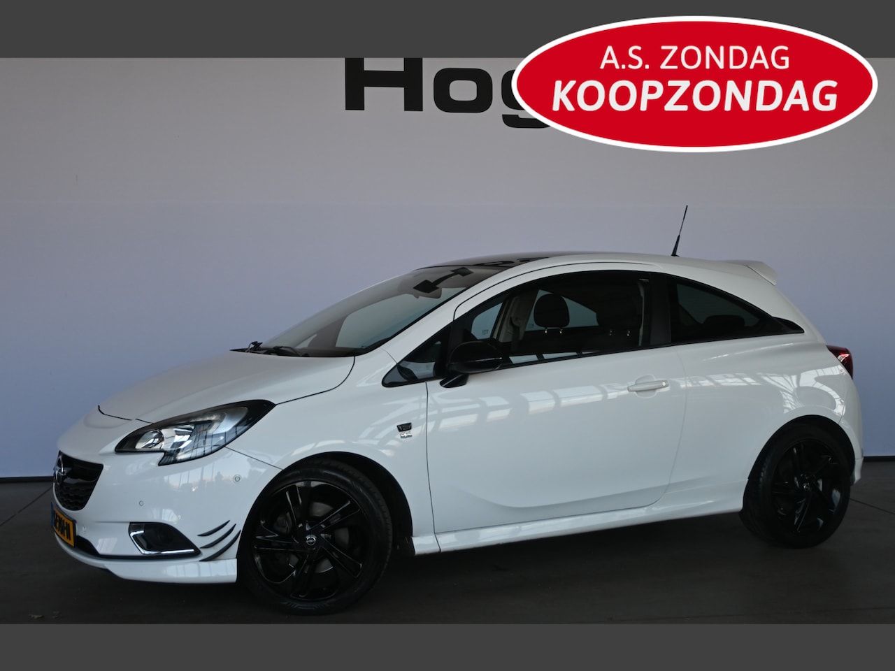 Opel Corsa - 1.0 Turbo Color Edition OPC Line Airco Cruise Control LED Rijklaarprijs! Inruil Mogelijk! - AutoWereld.nl