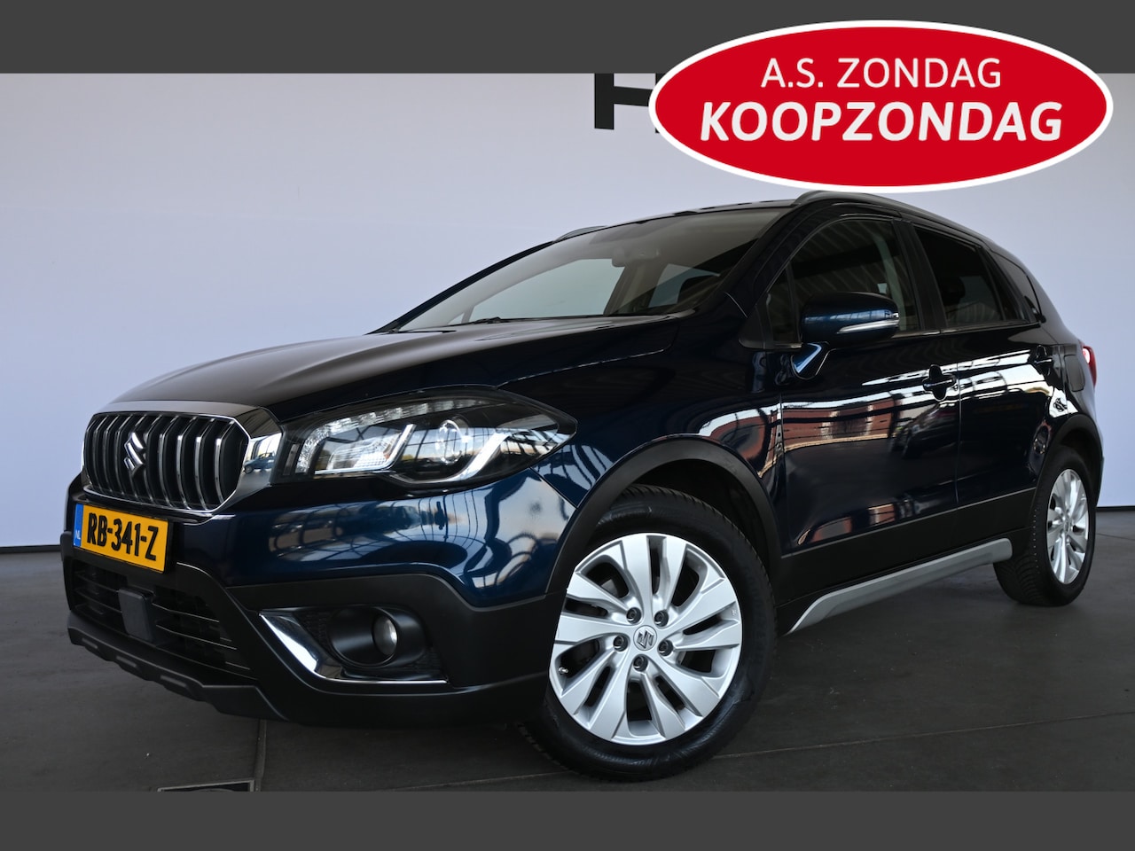 Suzuki S-Cross - 1.4 Boosterjet Exclusive Automaat Clima Stoelverwarming Cruise control Trekhaak 1e Eigenaa - AutoWereld.nl