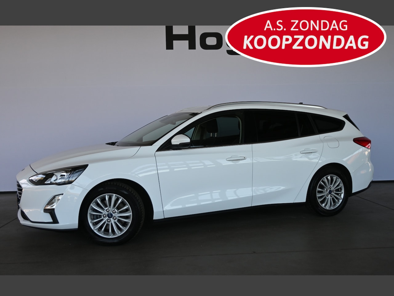 Ford Focus Wagon - 1.0 EcoBoost Titanium X Business Clima Navigatie LED 1e Eigenaar Rijklaarprijs! Inruil Mog - AutoWereld.nl
