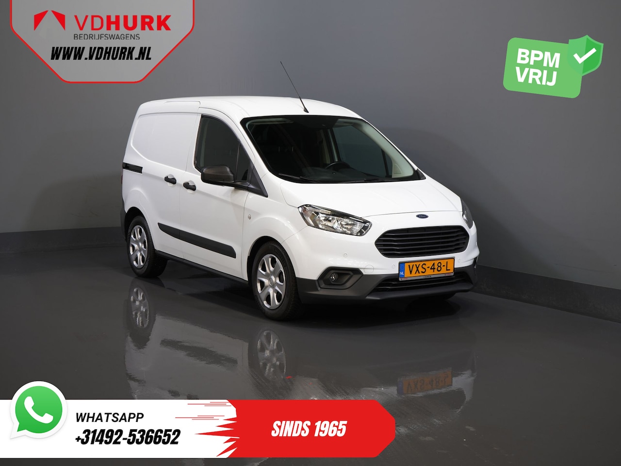 Ford Transit Courier - 1.5 TDCI NL Auto/ 2xSchuifdeur/ Carplay/ Airco/ PDC/ Cruise - AutoWereld.nl