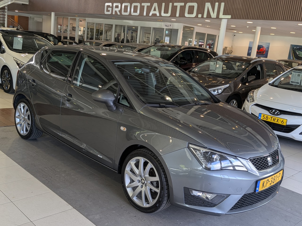 SEAT Ibiza - 1.0 EcoTSI FR Connect (BTW Auto) Airco, Cruise Control, Stuurbekrachtiging - AutoWereld.nl