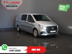 Mercedes-Benz Vito - 116 CDI Aut. L3 DC Dubbel Cabine BPM VRIJ 6 Pers./ 2xSchuifdeur/ LED/ Stoelverw./ 270Gr. D