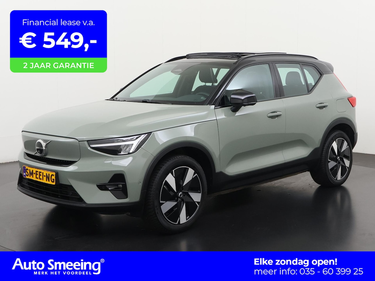 Volvo XC40 - Extended Range Ultimate 82 kWh | Panoramadak | Leder/Alcantara | 360 Camera | Zondag Open! - AutoWereld.nl