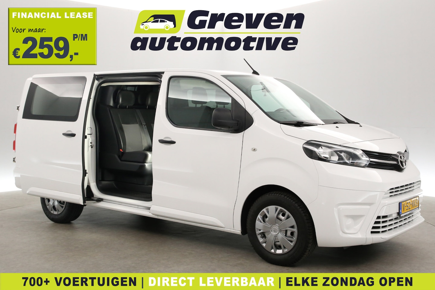 Citroën Jumpy - Toyota PROACE Worker 2.0 D-4D L3H1 | DC | 6 Zits | Trekhaak | 2xSchuifdeur | Airco | Cruis - AutoWereld.nl