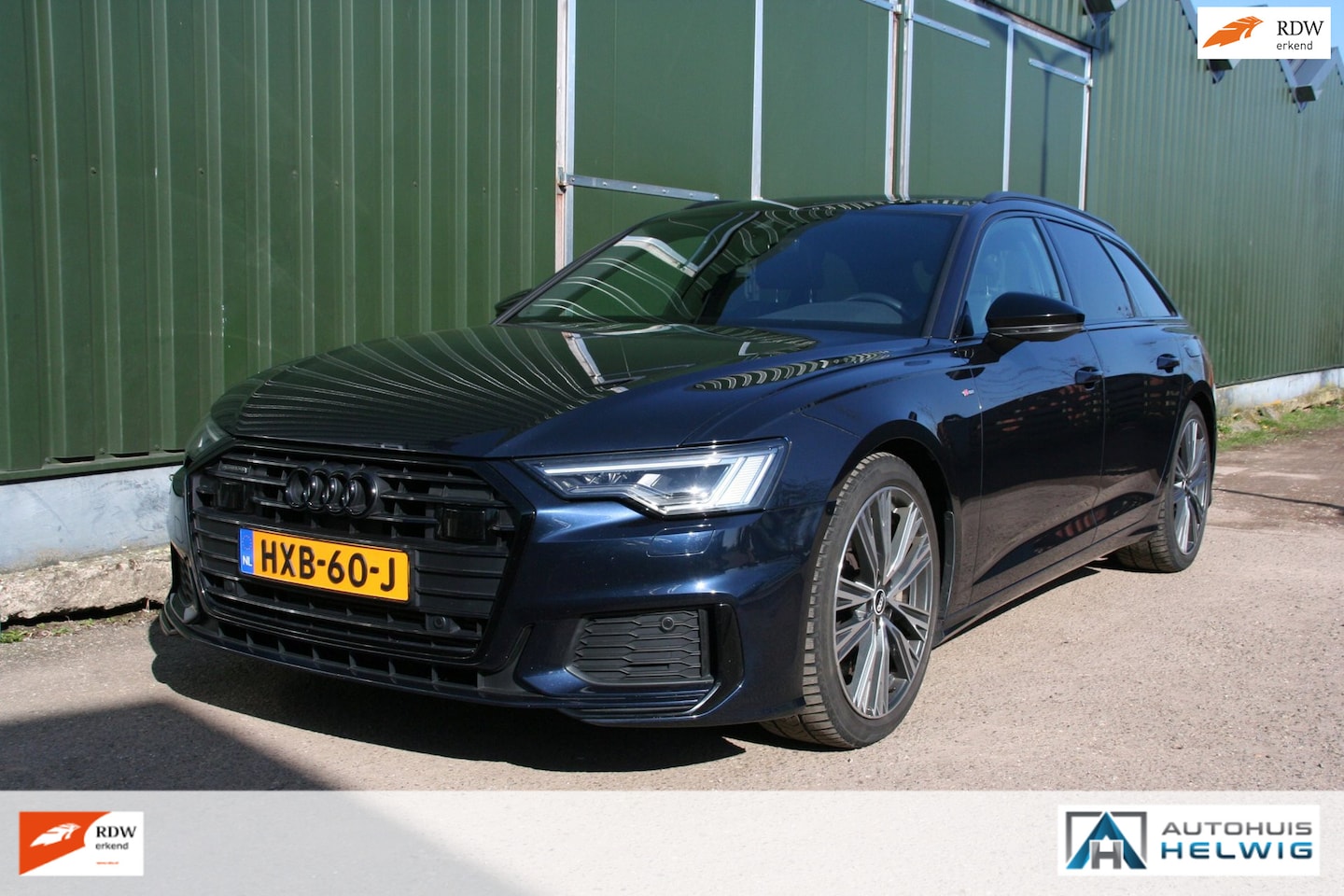 Audi A6 Avant - 50 TFSI e quattro S edition 3 x S-LINE, SOH 100% ZWART LEER SPORT, PANORAMADAK, CAMERA, NA - AutoWereld.nl
