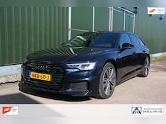 Audi A6 Avant - 50 TFSI e quattro S edition 3 x S-LINE, SOH 100% ZWART LEER SPORT, PANORAMADAK, CAMERA, NA