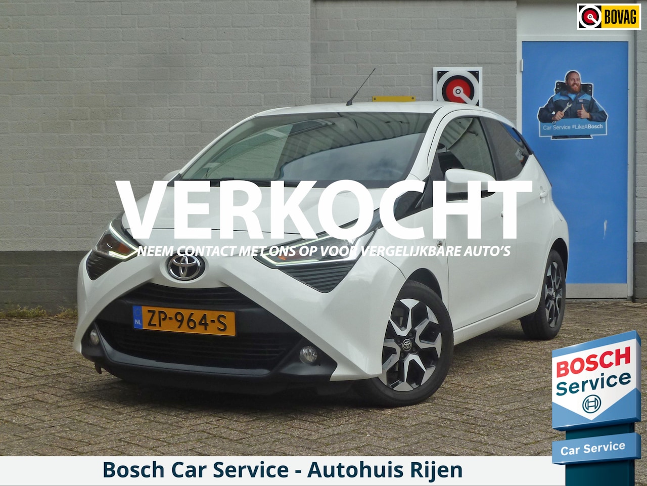 Toyota Aygo - 1.0 VVT-i x-cite|Camera|Apple-Carplay/Android-Auto|Climate-Control|LM-Velgen|Cruise-Contro - AutoWereld.nl
