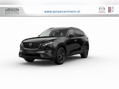 Mazda CX-5 - Homura - Zwart lederen interieur | 19-inch lichtmetalen velgen, Black | Alarmsysteem | Aut