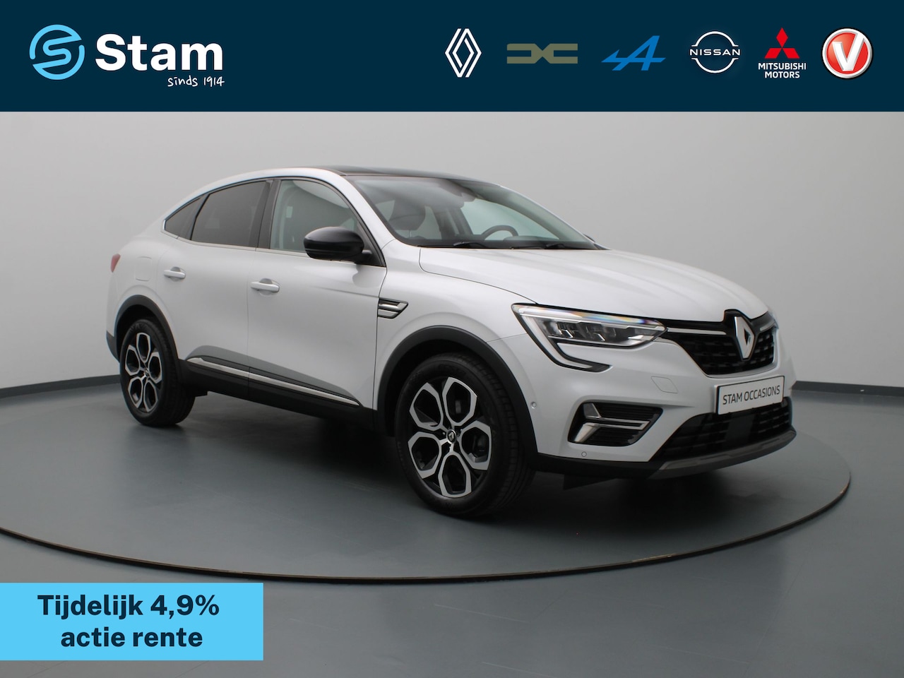 Renault Arkana - E-Tech hybrid techno 145pk Camera | Adapt. Cruise | Parkeersens. v+a | Stoel-/stuurverw. - AutoWereld.nl