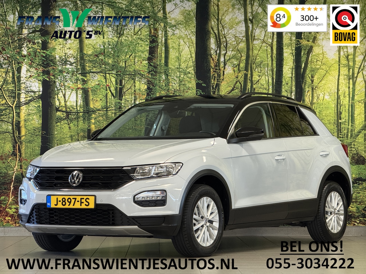 Volkswagen T-Roc - 1.5 TSI Sport | Apple Carplay | Android Auto | Navigatie | Camera | Adaptieve Cruise Contr - AutoWereld.nl