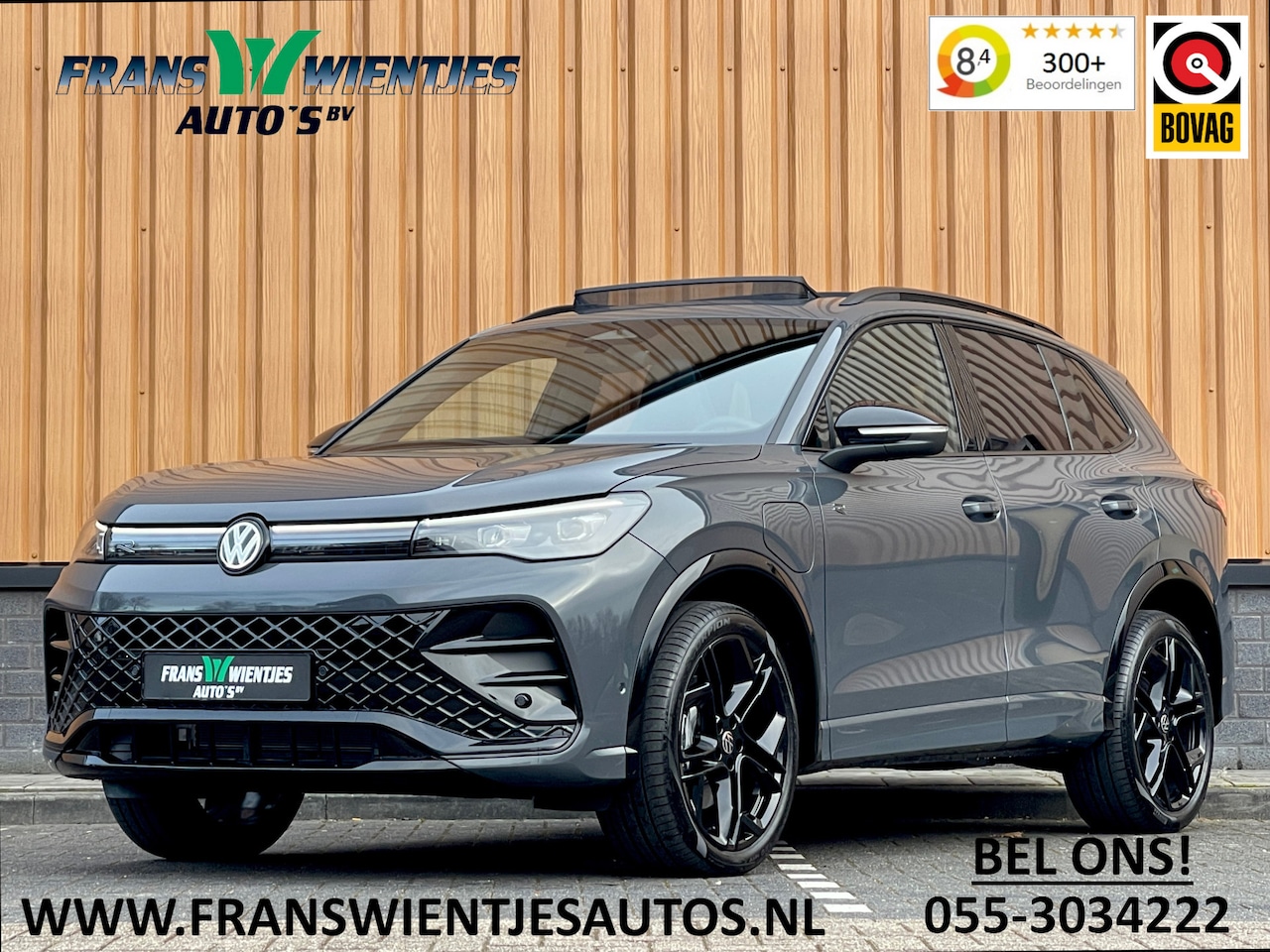 Volkswagen Tiguan - 1.5 eHybrid R-Line Edition | Black Style | Panoramadak | Elektrische Trekhaak | 20" Lichtm - AutoWereld.nl