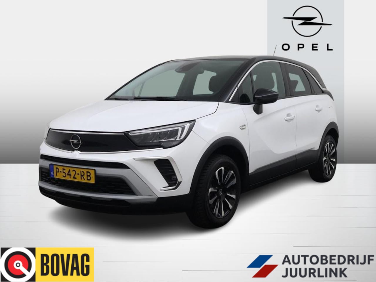 Opel Crossland - 1.2 Turbo 110pk Elegance Nav/Led/Camera/Agr/ H.Leder/El.Pakket/4Seizoenenbanden - AutoWereld.nl