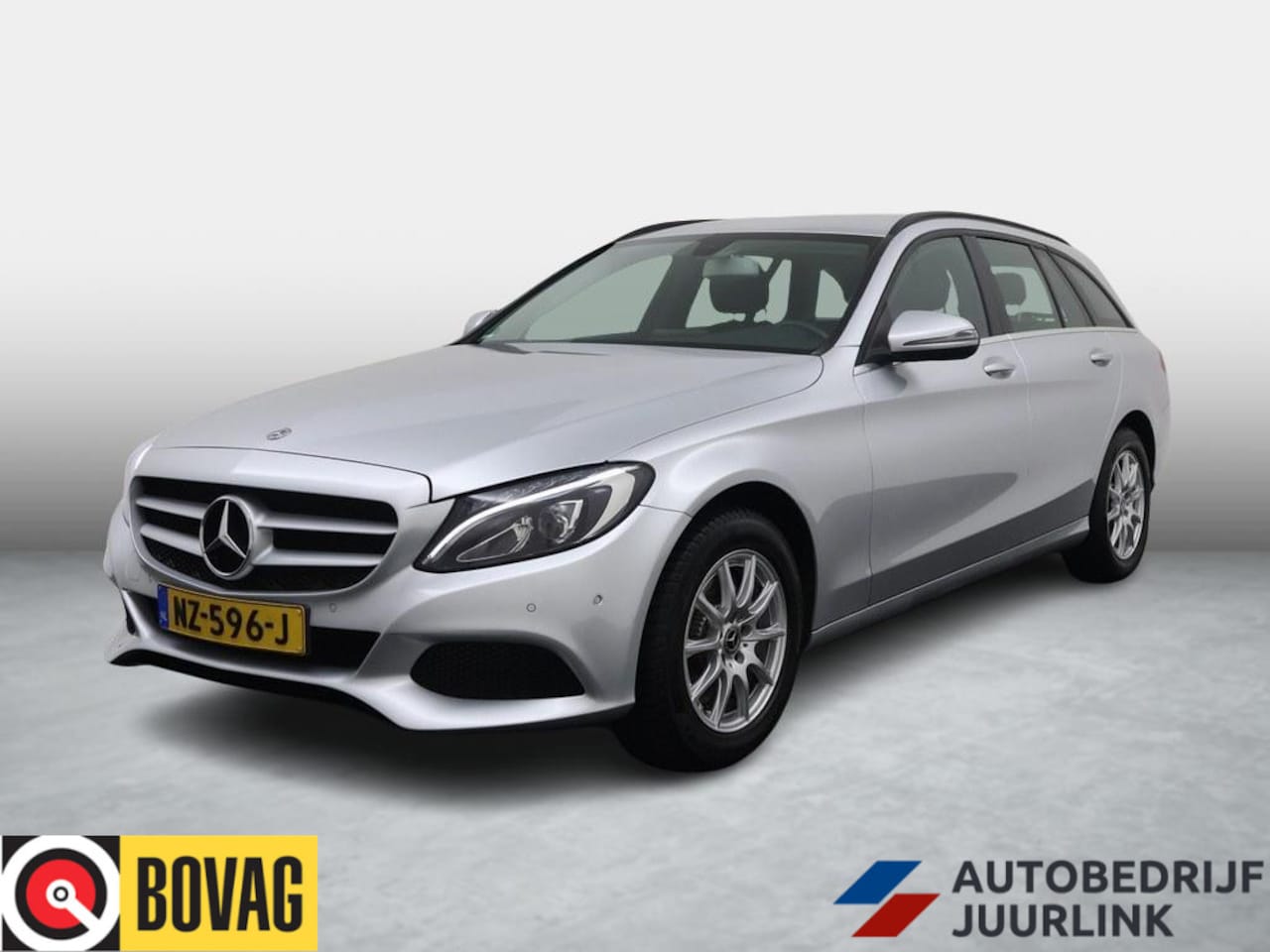 Mercedes-Benz C-klasse Estate - 160 Ambition Trekhaak/Navi/Clima/El. Stoel/Led - AutoWereld.nl