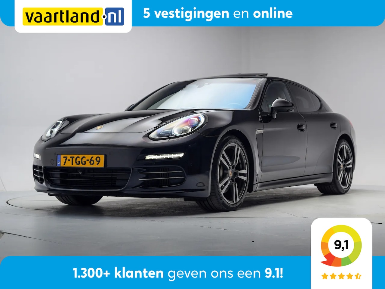 Porsche Panamera - 3.0 4S 420pk [ Sport Chrono Navi Camera Panoramadak Led Bose ] - AutoWereld.nl