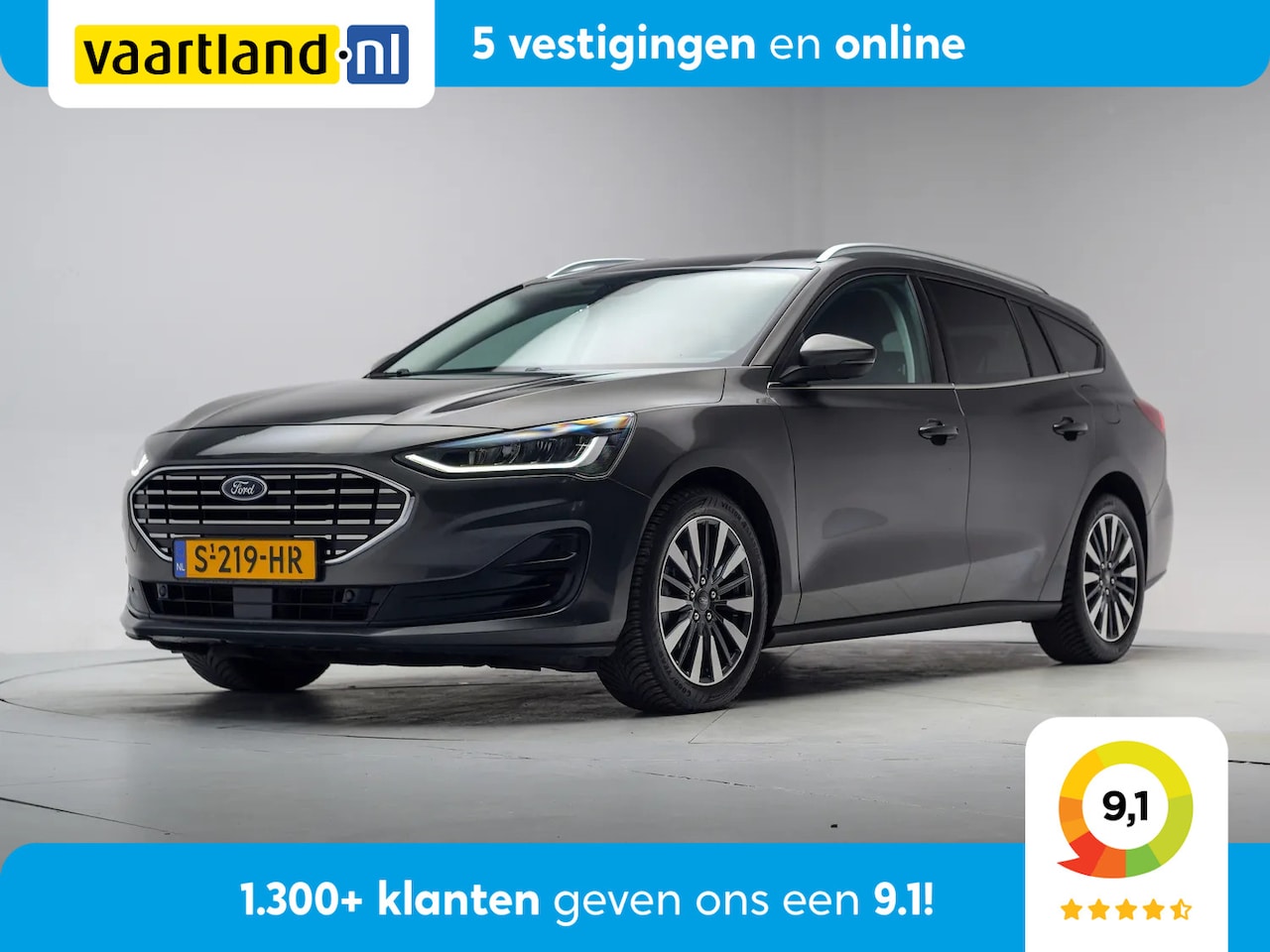 Ford Focus - 1.0 EcoBoost Titanium X NW-MODEL Aut. [ Navi LED Camera Digi-dash ] - AutoWereld.nl
