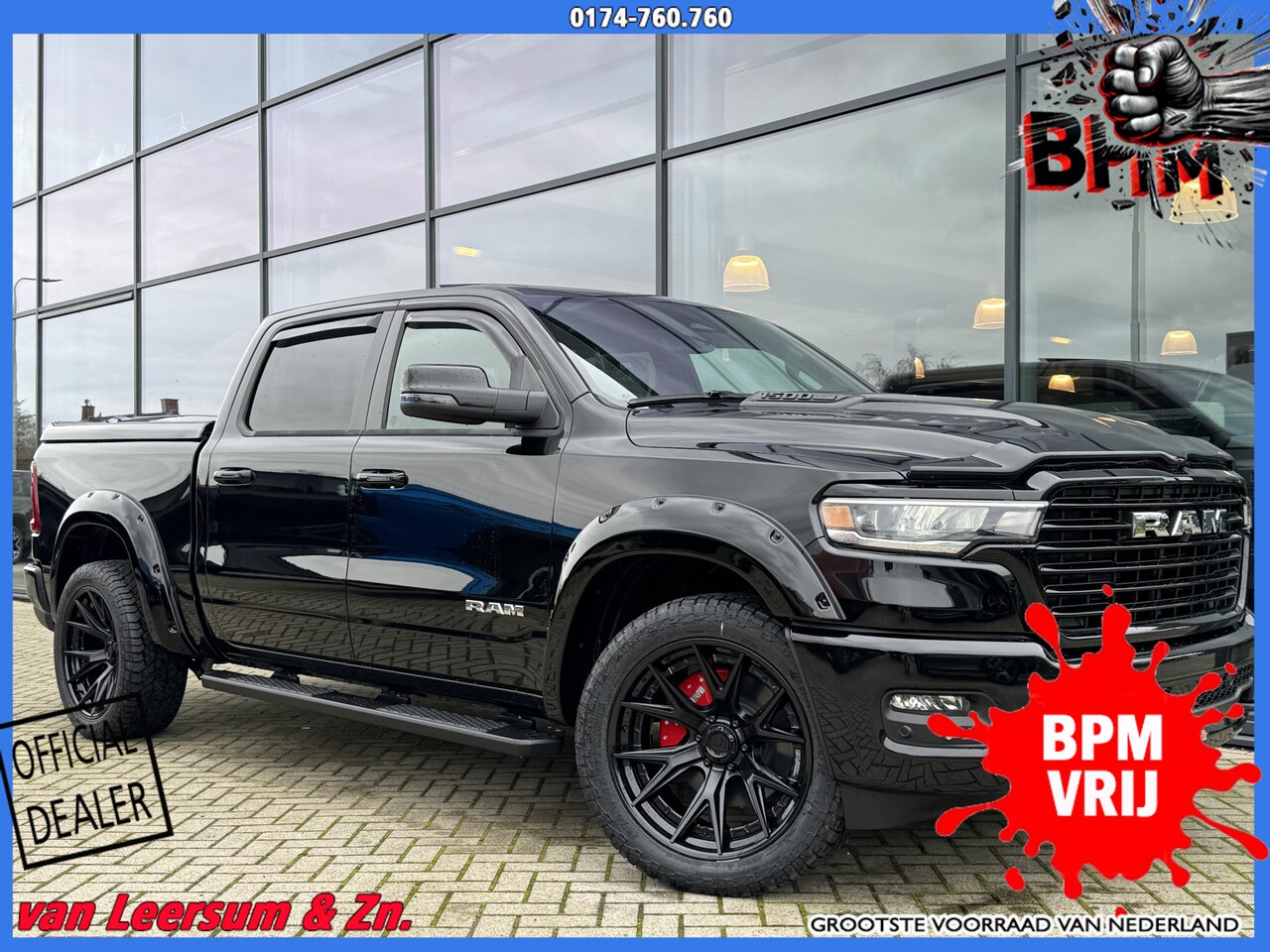 Dodge Ram 1500 - Laramie Sport XXL Hurricane BPM VRIJ | Pano | Alpine | Achteruitrijcamera - AutoWereld.nl