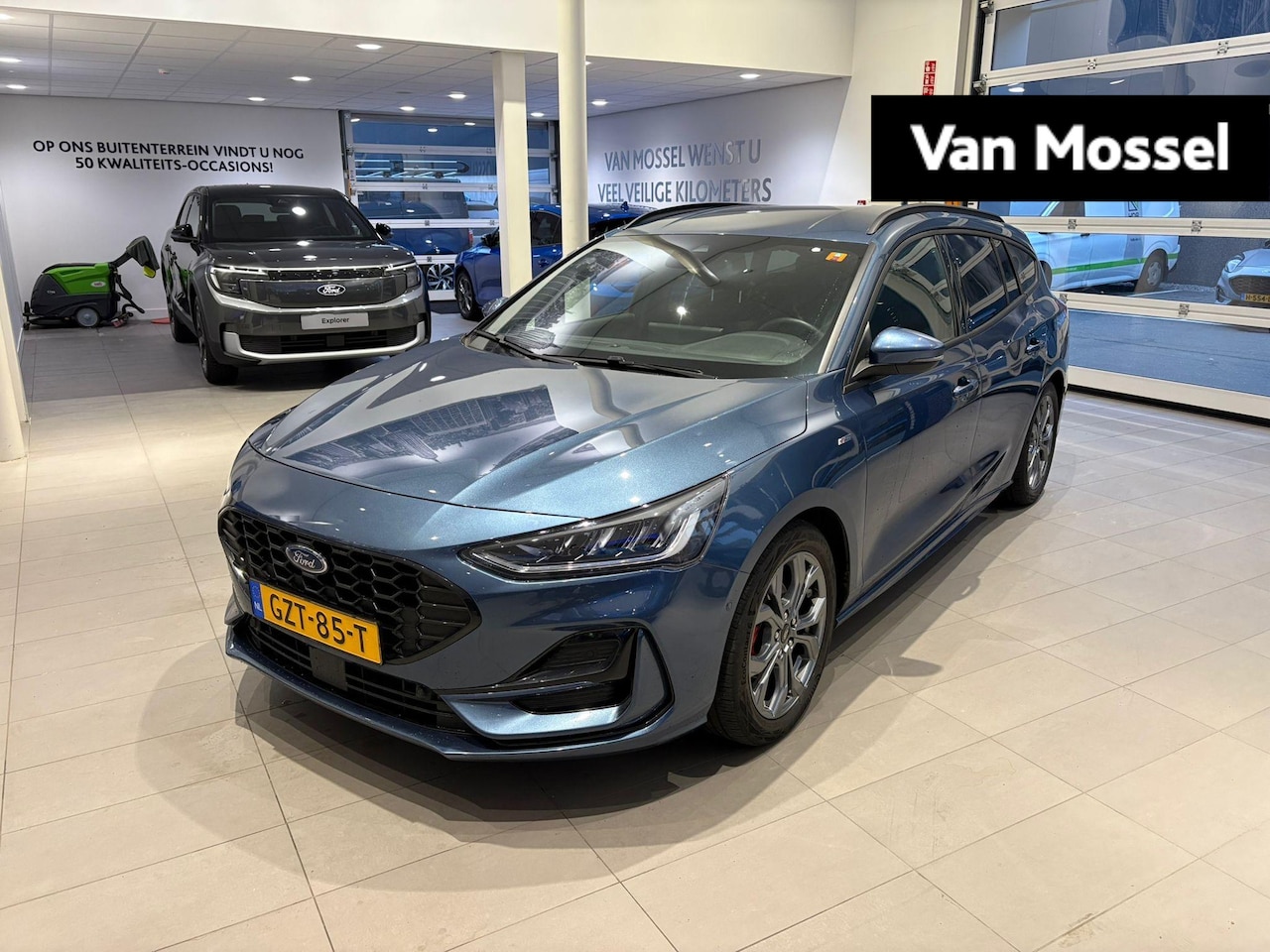 Ford Focus Wagon - 1.0 EcoBoost Hybrid ST Line X | TREKHAAK | ADAPTIVE CRUISE CONTROL | WINTER PAKKET | NAVIG - AutoWereld.nl