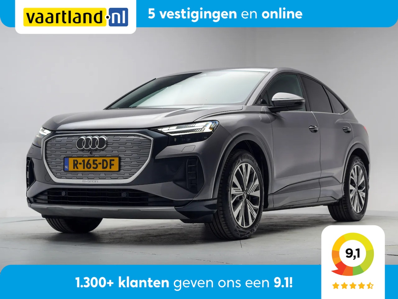 Audi Q4 Sportback e-tron - 50 quattro Advanced edition 77 kWh [ Sportstoelen & Verwarming Camera Navi Clima Adaptive - AutoWereld.nl