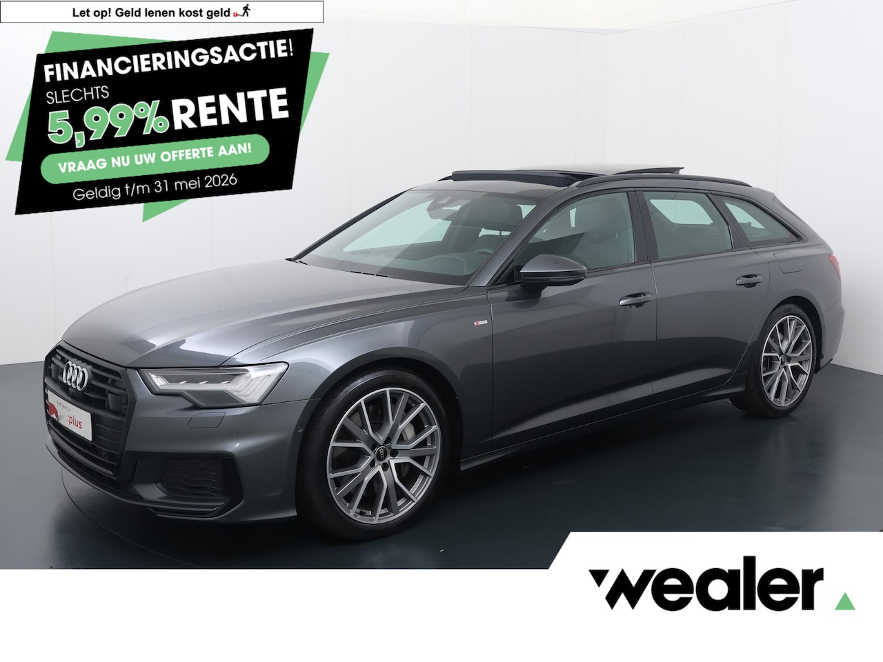 Audi A6 Avant - 50 TFSI e quattro S edition | 299 PK | SoH 100%| Panoramadak | Matrix LED koplampen | S li - AutoWereld.nl