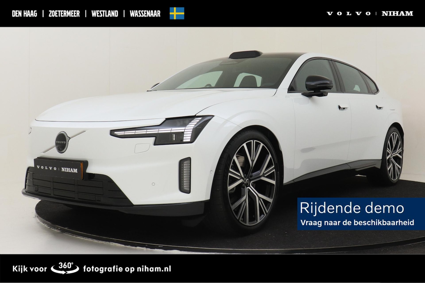 Volvo ES90 - SINGLE MOTOR EXTENDED RANGE ULTRA 92 kWh *FULL OPTIONS!* -PANO.DAK|BOWERS&WILKINS|LUCHTVER - AutoWereld.nl