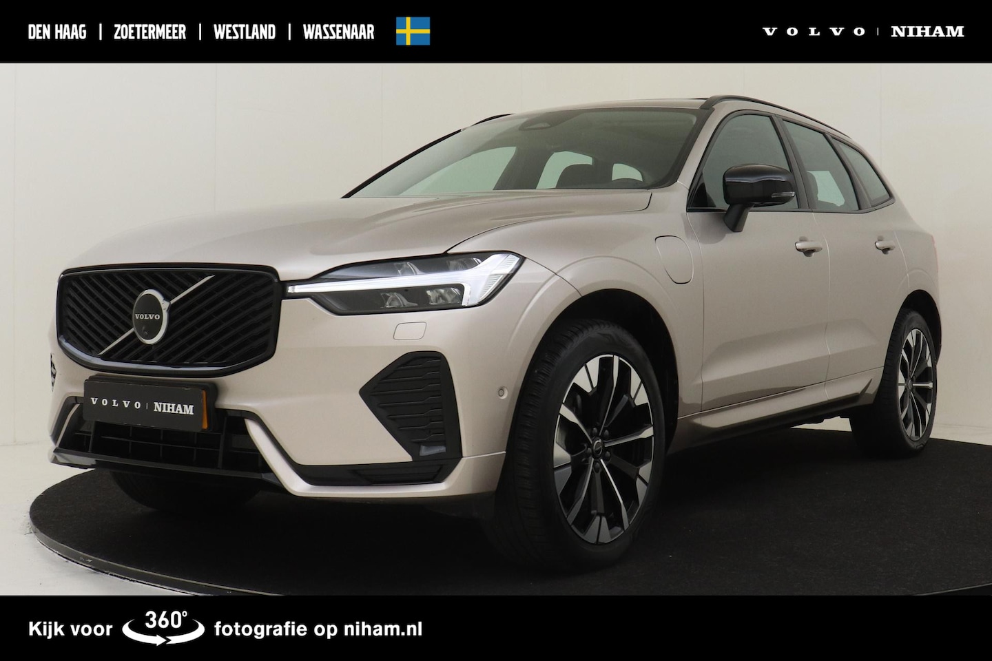 Volvo XC60 - II T6 PLUG-IN HYBRID AWD ULTRA DARK -PANO.DAK|HARMAN/KARDON|360°CAM|POWER-SEATS|TREKHAAK|2 - AutoWereld.nl