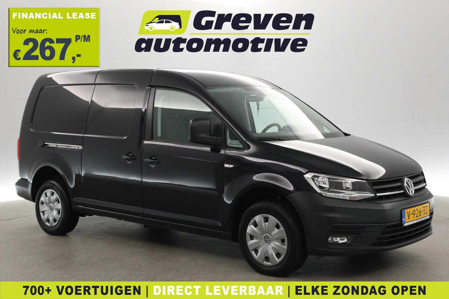 Volkswagen Caddy Maxi - 2.0 TDI 102PK L2 | Automaat | Airco | Cruise | Trekhaak | Carplay | Navi | Parkeersens. - AutoWereld.nl