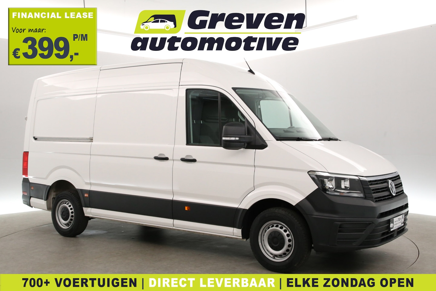 Volkswagen Crafter - 2.0 TDI 140PK L3H3 | Airco | Cruise | Camera | Massagestoel | Carplay - AutoWereld.nl