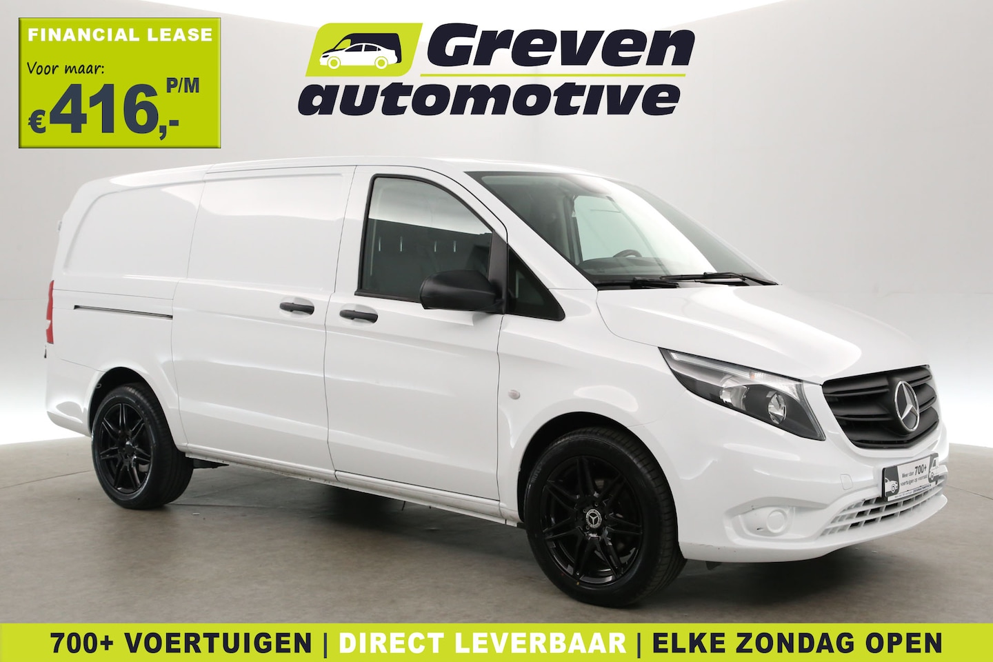 Mercedes-Benz Vito - 114 CDI Lang | Aut. | Airco | Adap. Cruise | Camera | 3 Zits | Trekhaak | Carplay | Navi - AutoWereld.nl
