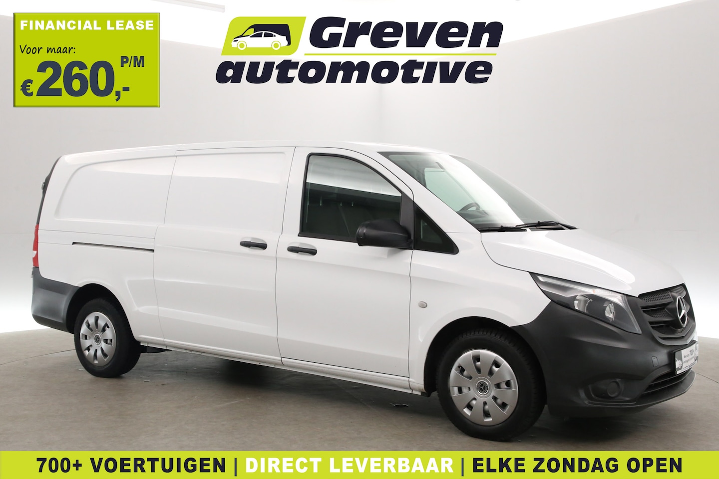 Mercedes-Benz Vito - 114 CDI Extra Lang | Airco | Cruise | 3 Zits | Trekhaak | Elektrpakket - AutoWereld.nl