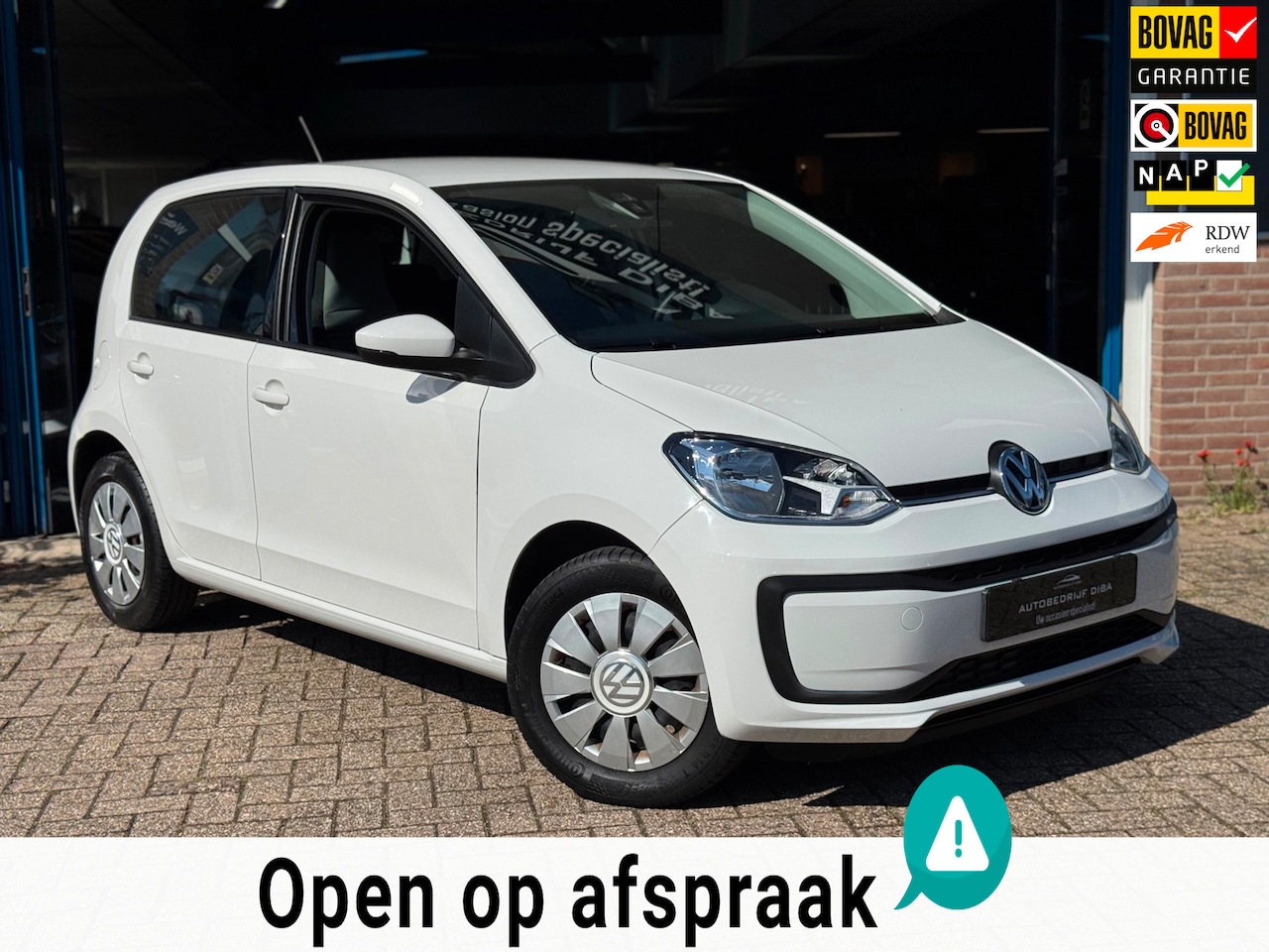 Volkswagen Up! - 1.0 BMT move up! 2019 WIT AIRCO Bleutooth NAP - AutoWereld.nl