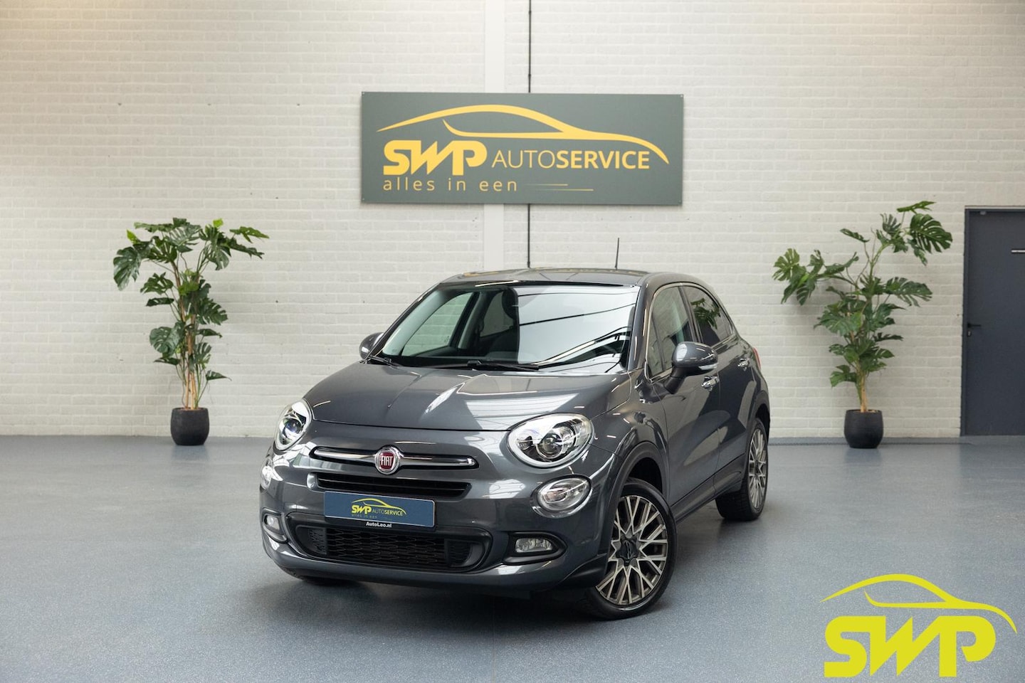 Fiat 500 X Cross - 1.4 Turbo MultiAir CrossPlus | Navi | Leder met elektr stoelen | 18 inch - AutoWereld.nl
