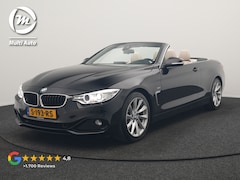 BMW 4-serie Cabrio - 420i Sport Line Individual 184pk Dealer O.H. | Lederen Sportstoelen Memory & Verwarmd | Ne