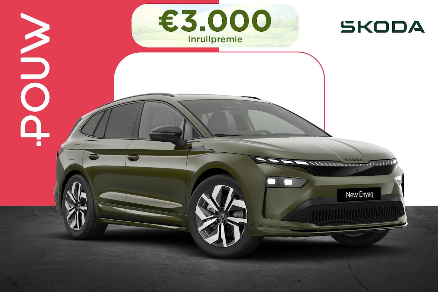 Skoda Enyaq iV - 85 286pk Sportline | Business Upgrade Advanced | Trekhaak Wegklapbaar - AutoWereld.nl